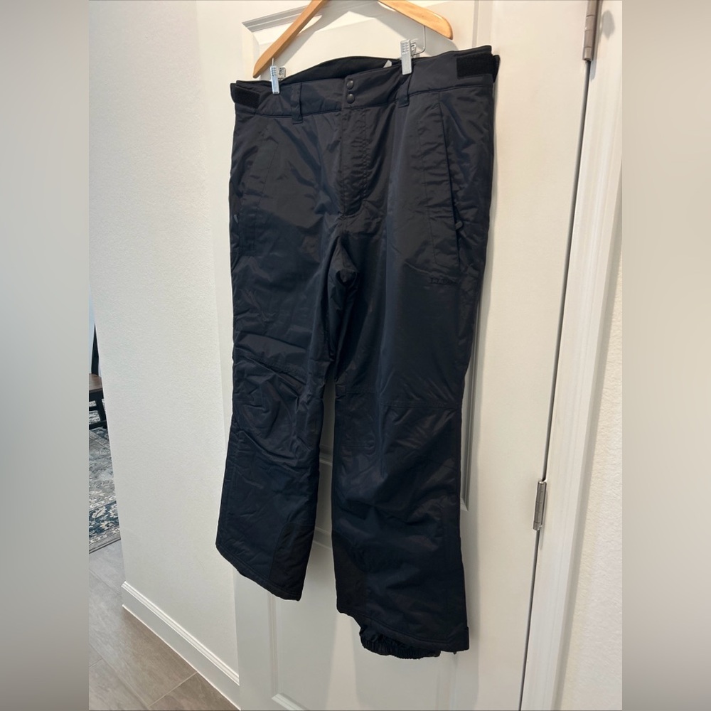L.L Bean Men’s XL Snowpants- Black